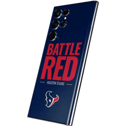 NFL Houston Texans Team Motto Galaxy S22 Ultra Skin