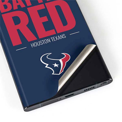 NFL Houston Texans Team Motto Galaxy S22 Ultra Skin