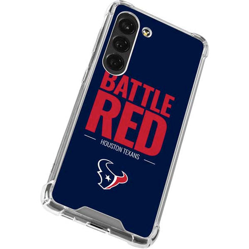NFL Houston Texans Team Motto Galaxy S23 Clear Case
