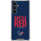 NFL Houston Texans Team Motto Galaxy S23 FE Clear Case