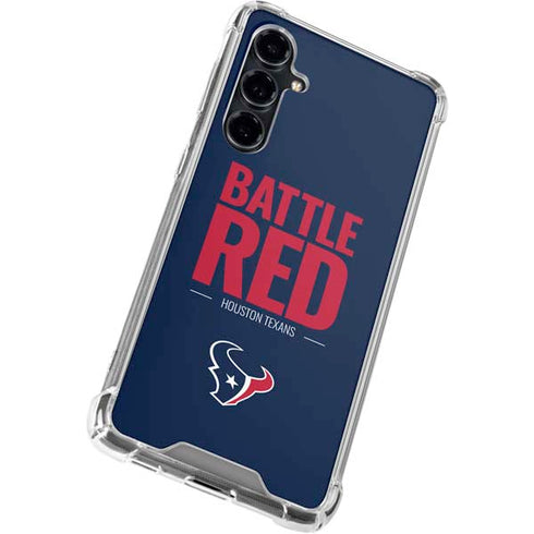NFL Houston Texans Team Motto Galaxy S23 FE Clear Case