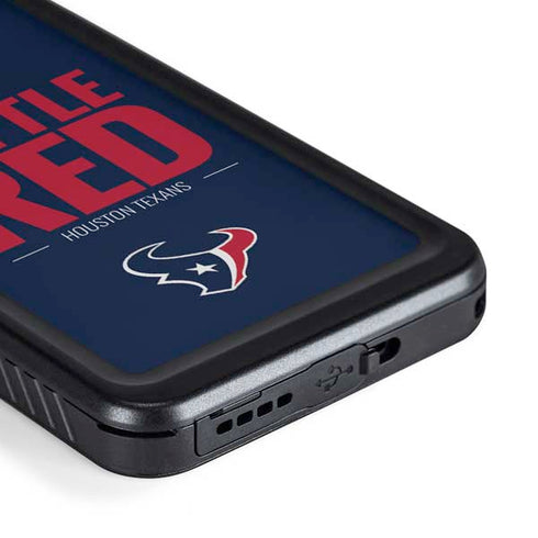 NFL Houston Texans Team Motto Galaxy S23 Plus Waterproof Case