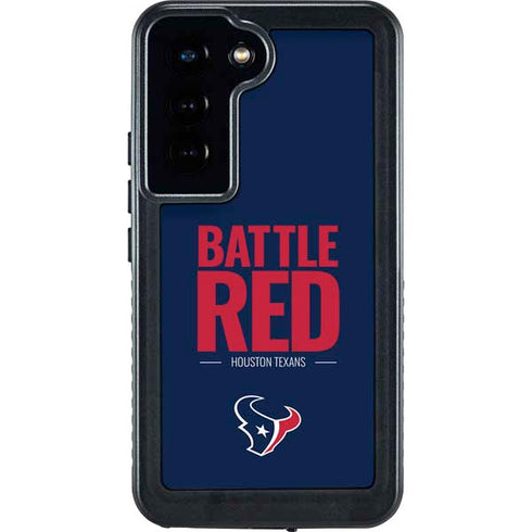 NFL Houston Texans Team Motto Galaxy S23 Waterproof Case