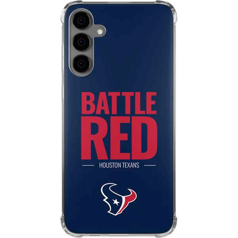 NFL Houston Texans Team Motto Galaxy S24 Plus Clear Case