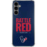 NFL Houston Texans Team Motto Galaxy S24 Plus Clear Case