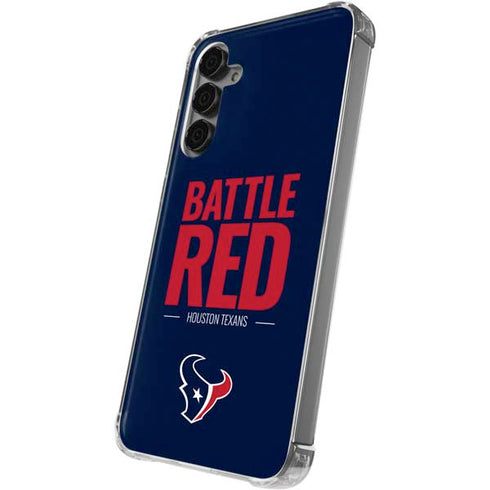 NFL Houston Texans Team Motto Galaxy S24 Plus Clear Case