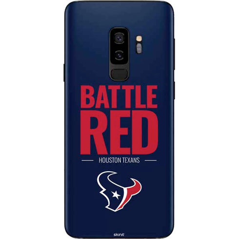 NFL Houston Texans Team Motto Galaxy S9 Plus Skin