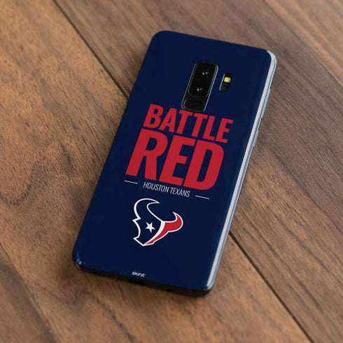 NFL Houston Texans Team Motto Galaxy S9 Plus Skin