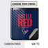 NFL Houston Texans Team Motto Galaxy Z Flip Skin