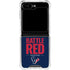 NFL Houston Texans Team Motto Galaxy Z Flip5 5G Clear Case