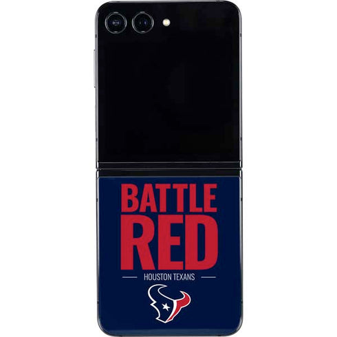 NFL Houston Texans Team Motto Galaxy Z Flip5 5G Skin