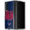 NFL Houston Texans Team Motto Galaxy Z Fold4 5G Clear Case