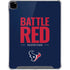 NFL Houston Texans Team Motto iPad Pro 12.9in (2020) Clear Case