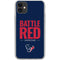 NFL Houston Texans Team Motto iPhone 11 Clear Case