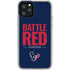 NFL Houston Texans Team Motto iPhone 11 Pro Clear Case