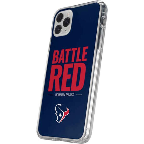 NFL Houston Texans Team Motto iPhone 11 Pro Clear Case