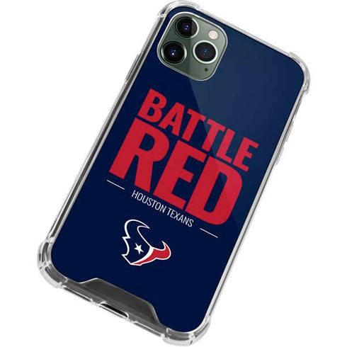 NFL Houston Texans Team Motto iPhone 11 Pro Max Clear Case