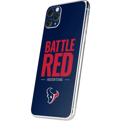 NFL Houston Texans Team Motto iPhone 11 Pro Max Skin