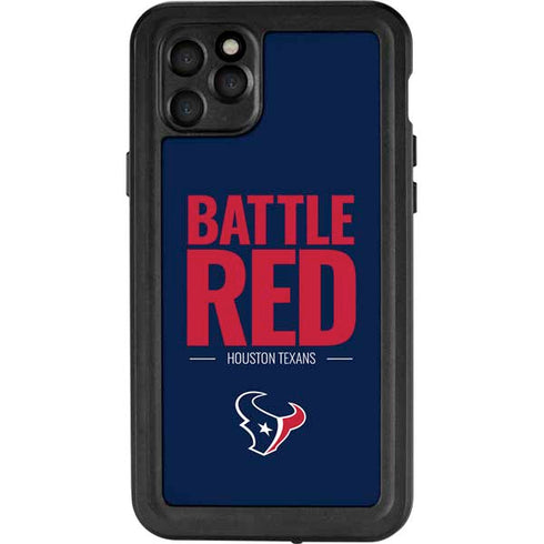 NFL Houston Texans Team Motto iPhone 11 Pro Max Waterproof Case