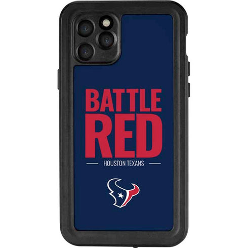 NFL Houston Texans Team Motto iPhone 11 Pro Waterproof Case