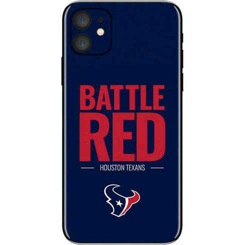 NFL Houston Texans Team Motto iPhone 11 Skin