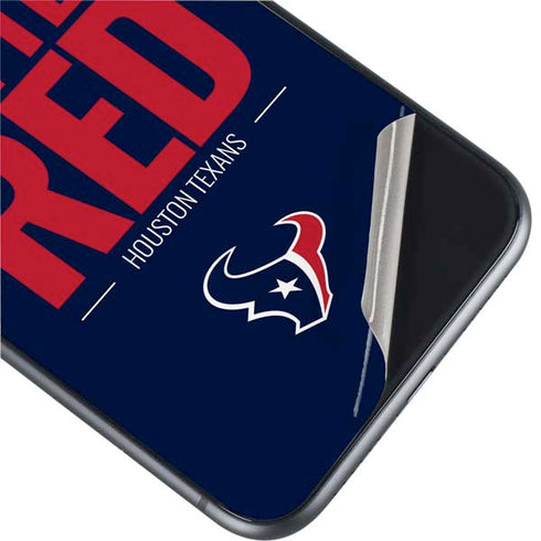 NFL Houston Texans Team Motto iPhone 11 Skin