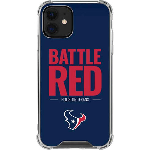 NFL Houston Texans Team Motto iPhone 12 Mini Clear Case