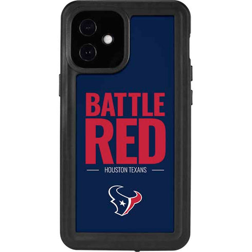 NFL Houston Texans Team Motto iPhone 12 Mini Waterproof Case