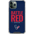 NFL Houston Texans Team Motto iPhone 12 Pro Max Clear Case