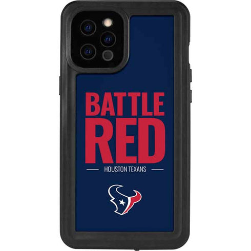 NFL Houston Texans Team Motto iPhone 12 Pro Max Waterproof Case