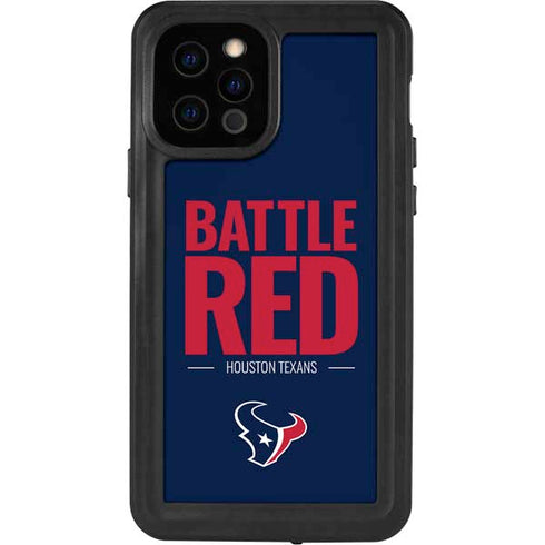 NFL Houston Texans Team Motto iPhone 12 Pro Waterproof Case
