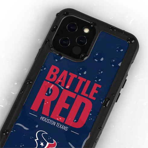 NFL Houston Texans Team Motto iPhone 12 Pro Waterproof Case