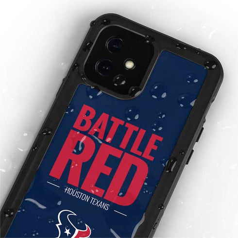 NFL Houston Texans Team Motto iPhone 12 Waterproof Case