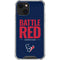NFL Houston Texans Team Motto iPhone 13 Clear Case