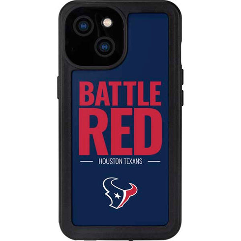 NFL Houston Texans Team Motto iPhone 13 Mini Waterproof Case