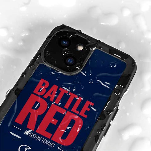 NFL Houston Texans Team Motto iPhone 13 Mini Waterproof Case