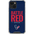 NFL Houston Texans Team Motto iPhone 14 Clear Case