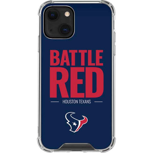 NFL Houston Texans Team Motto iPhone 15 Plus Clear Case