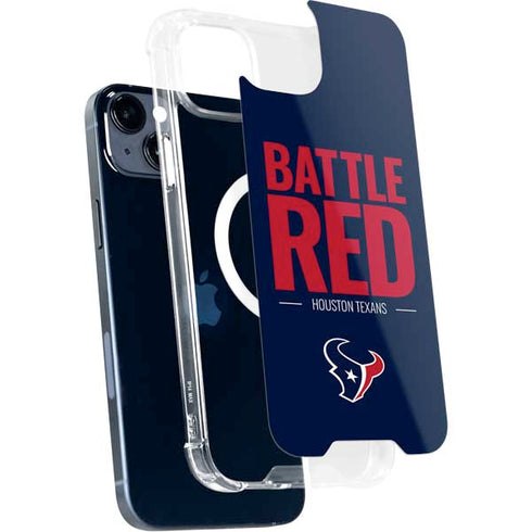 NFL Houston Texans Team Motto iPhone 14 Plus MagSafe Case