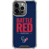 NFL Houston Texans Team Motto iPhone 14 Pro Clear Case