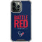 NFL Houston Texans Team Motto iPhone 15 Pro Max Clear Case