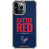 NFL Houston Texans Team Motto iPhone 15 Pro Max Clear Case