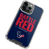 NFL Houston Texans Team Motto iPhone 15 Pro Max Clear Case