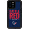 NFL Houston Texans Team Motto iPhone 14 Pro Max Waterproof Case