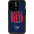 NFL Houston Texans Team Motto iPhone 14 Pro Waterproof Case