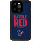 NFL Houston Texans Team Motto iPhone 15 Pro Waterproof Case