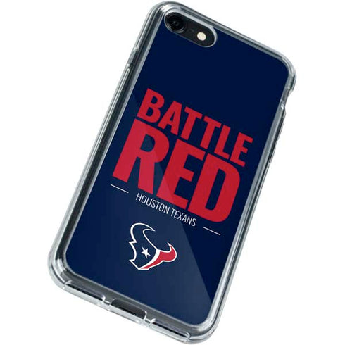 NFL Houston Texans Team Motto iPhone SE (2nd & 3rd Gen) Clear Case