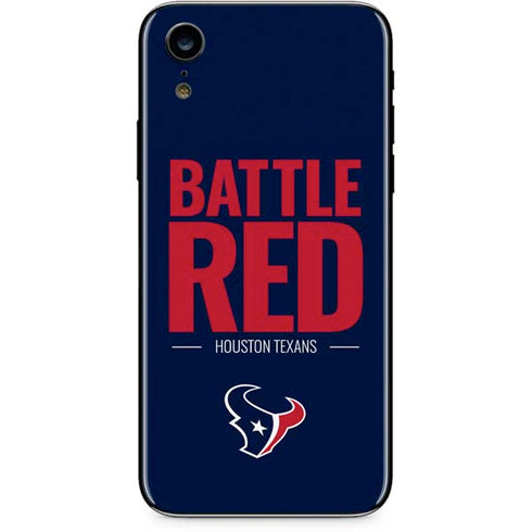NFL Houston Texans Team Motto iPhone XR Skin
