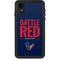 NFL Houston Texans Team Motto iPhone XR Waterproof Case