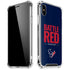 NFL Houston Texans Team Motto iPhone XS Max Clear Case
